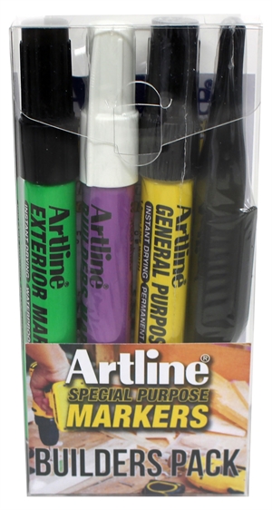 Artline Kit per costruttori, confezione da 4 pezzi